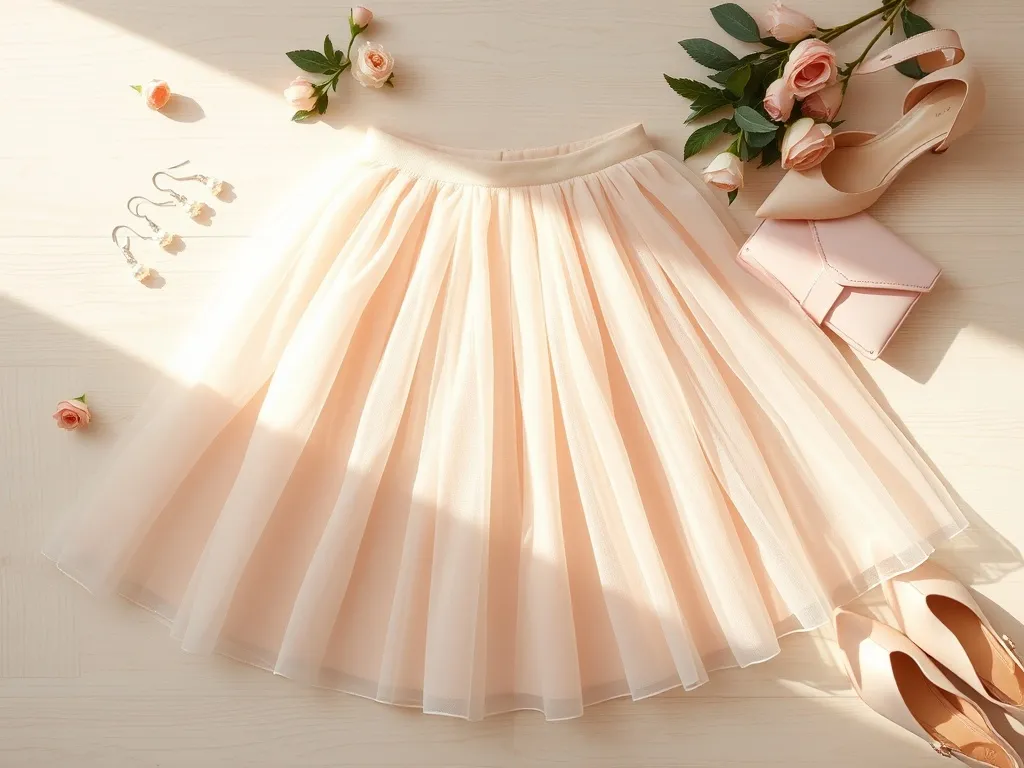 Co do pudrowej spódniczki? Stylizacje i porady modowe