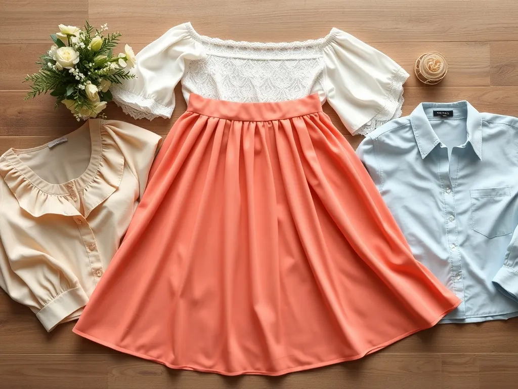 Koralowa spódnica – jaka bluzka do niej pasuje?