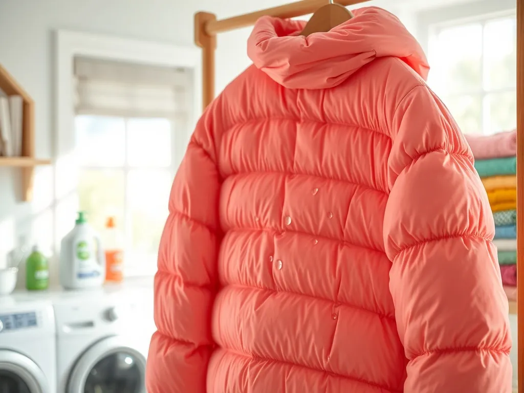 Jak prać kurtkę puchową, aby zachować jej właściwości?