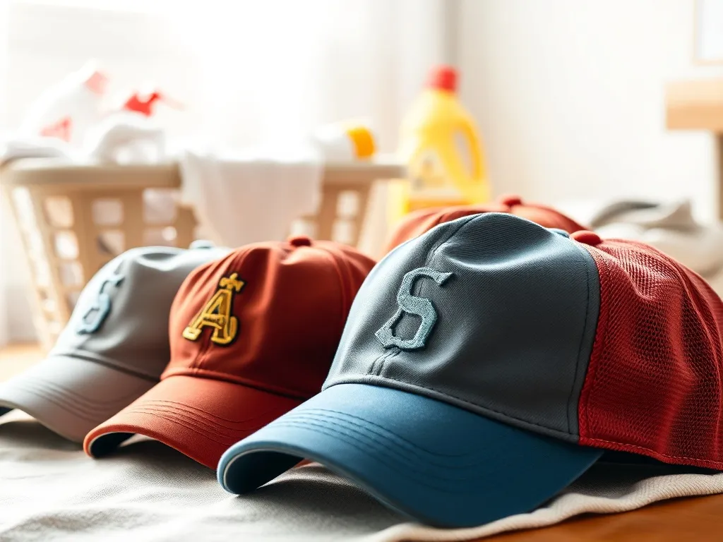 Jak prać czapki z daszkiem, aby nie straciły kształtu?