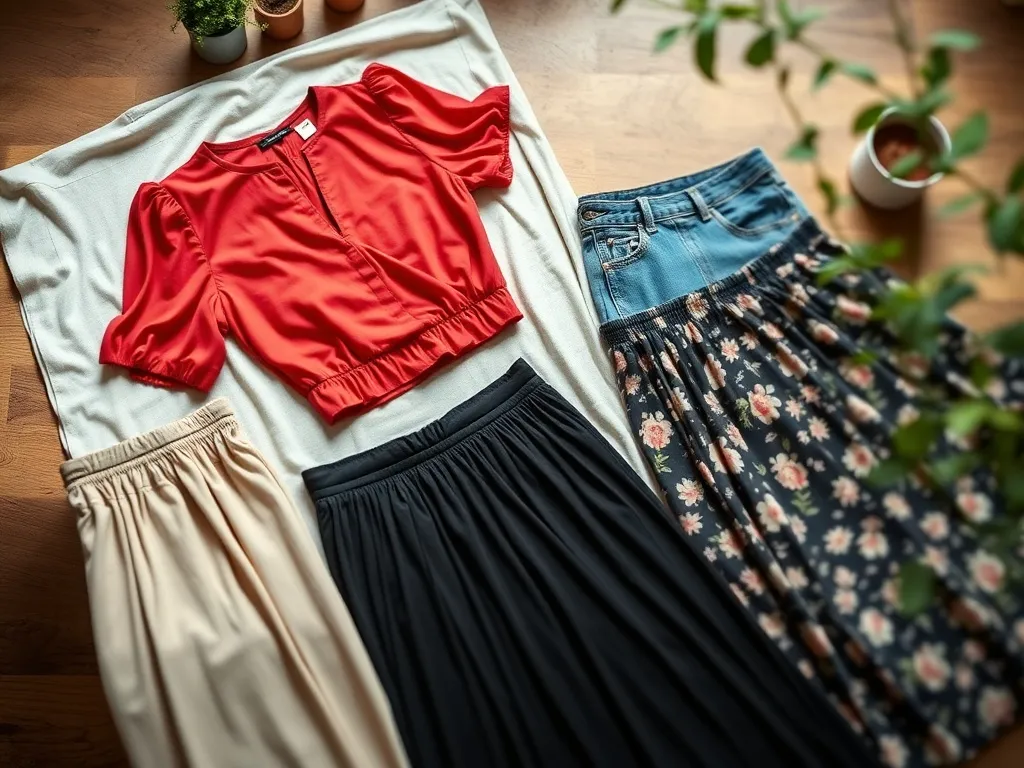 Jaka spódnica do czerwonej bluzki? Oto najlepsze propozycje!